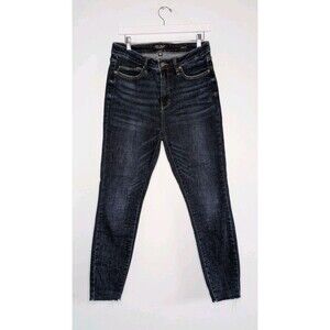 Judy Blue Jeans Womens 11/30 Blue Skinny Fit Hi Rise Stretch Denim Casual